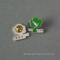 Soft Enamel Silver Plated Lapel Pin, Souvenir Badge (GZHY-SE-018)